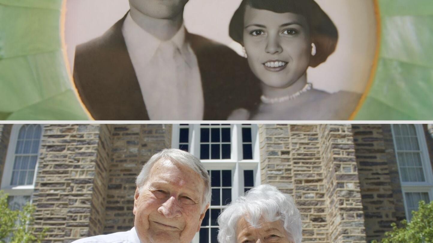 Hyrum Olsen and Ellen Lind Olsen